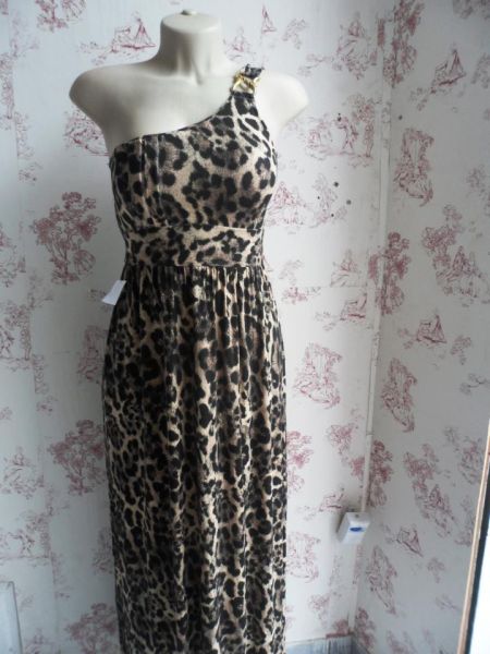 Vestido Viscolycra Leopardo